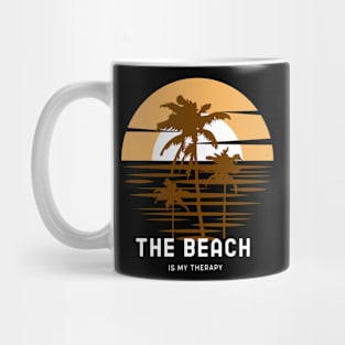 The Beach is my Therapy Mug